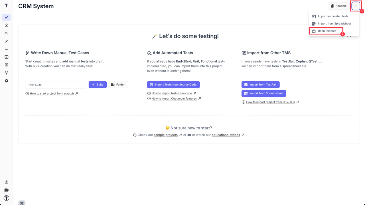 Testomat.io - Empty Project